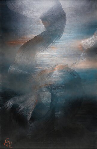 Mer première, mer intime von Lidia Vergnon, Malerei kaufen auf Singulart