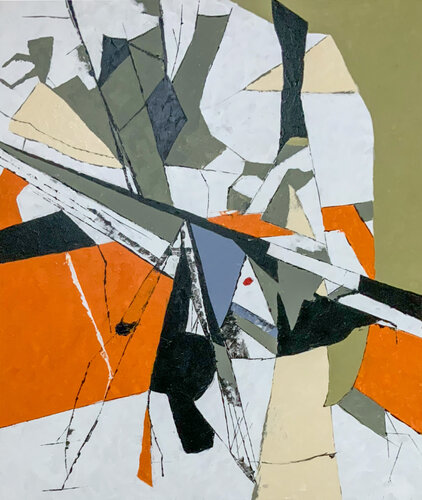 The Return of the White Dog de Irina Moiseeva, Pintura a la venta en Singulart