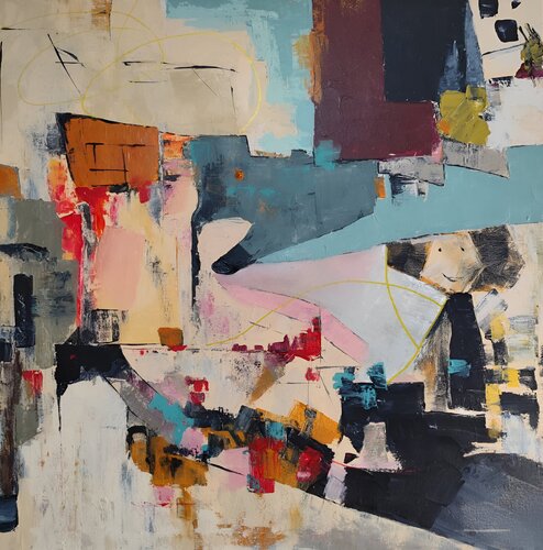 A Little Girl’s Magical Friend van Irina Moiseeva, Schilderij te koop op Singulart