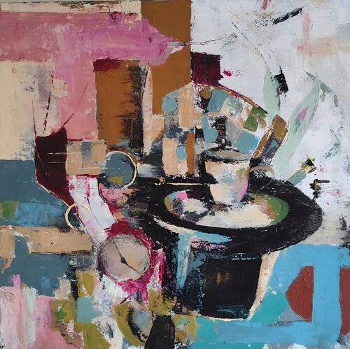 The Mad Tea Party de Irina Moiseeva, Pintura a la venta en Singulart