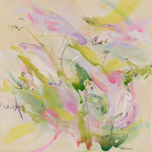 Brise de lavende von Christiane Portmann, Malerei kaufen auf Singulart