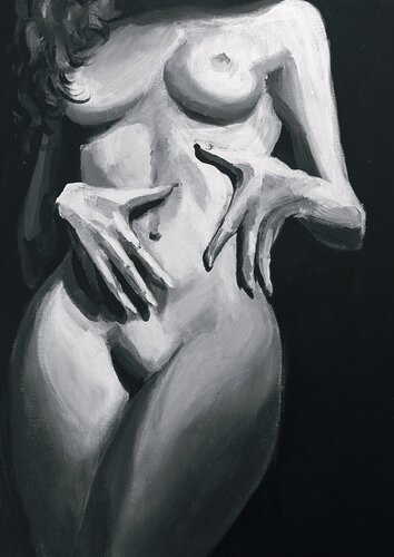 Self love van Ekaterina Semina, Schilderij te koop op Singulart