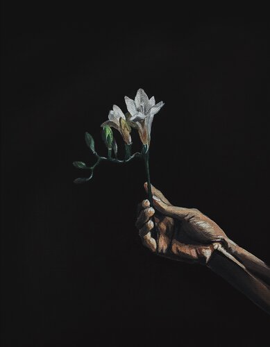 Fragile van Ekaterina Semina, Schilderij te koop op Singulart