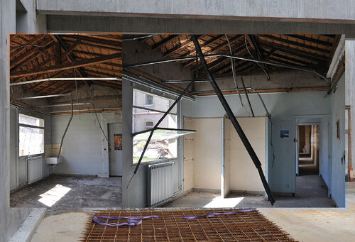 Nowhere... Etayer pour résister von Monique VOIRET, Fotografie kaufen auf Singulart