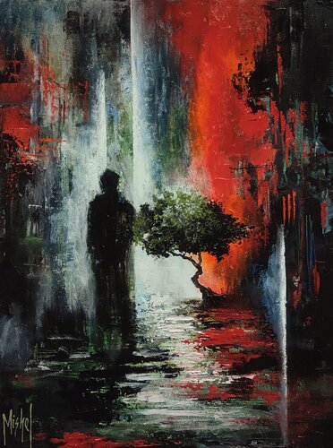 "Schism " by Mishel Alekyan, Painting for Sale on Singulart