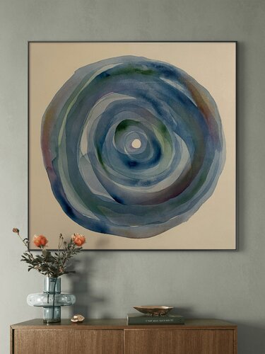 Aquamarine by Carina Krämer, Painting for Sale on Singulart