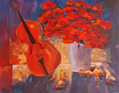 Ambiance musicale van daniel giacchi, Schilderij te koop op Singulart