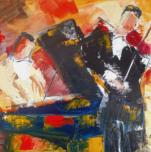 Duo classique van daniel giacchi, Schilderij te koop op Singulart