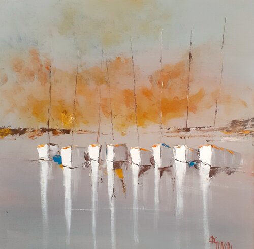 Lumières marines von daniel giacchi, Malerei kaufen auf Singulart