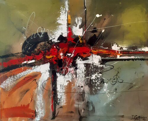 metamorphose by daniel giacchi, Painting for Sale on Singulart