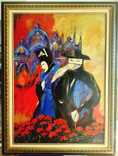 Carnaval de Venise van daniel giacchi, Schilderij te koop op Singulart