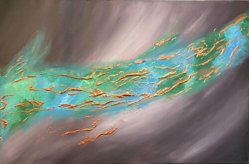 Flow by Patricia Kökény, 회화 for Sale on Singulart