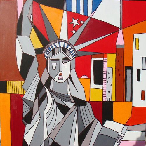LIBERTÉ van jacqueline falcou kessas, Schilderij te koop op Singulart