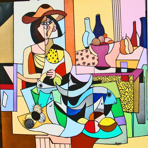 L ETAL by jacqueline falcou kessas, Painting for Sale on Singulart