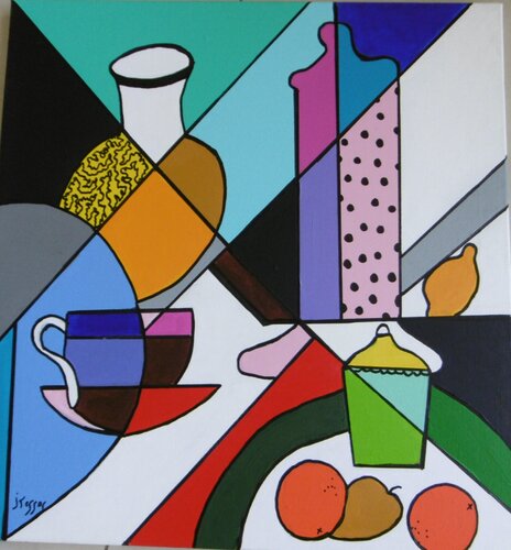 SILENCE par jacqueline falcou kessas, Peinture en vente sur Singulart