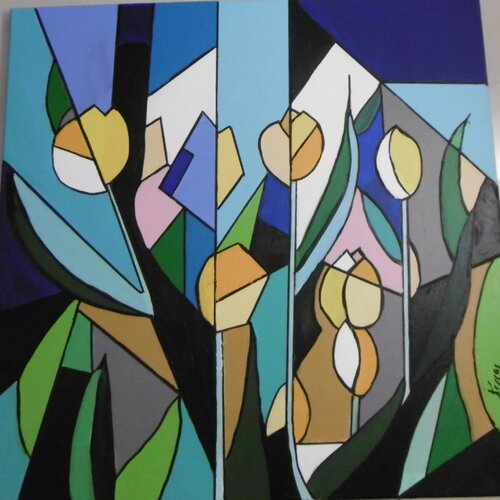 FRAICHEUR D ETE van jacqueline falcou kessas, Schilderij te koop op Singulart