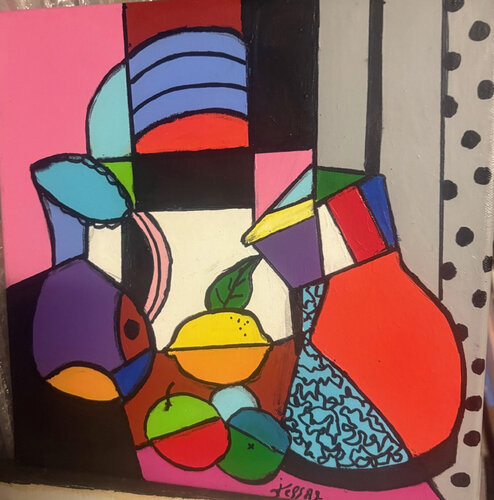 TEMPS JADIS van jacqueline falcou kessas, Schilderij te koop op Singulart