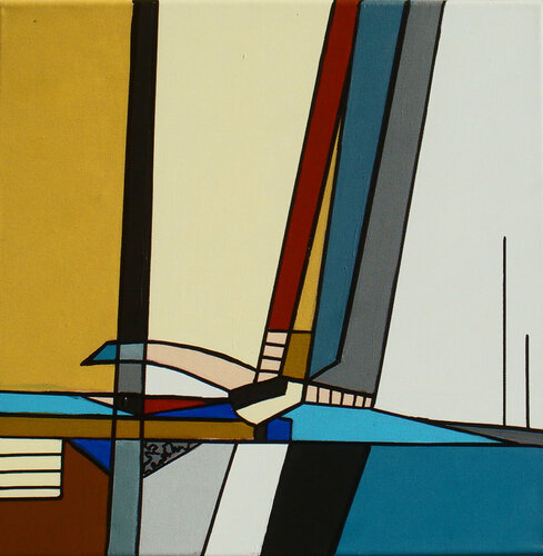 COMPETITION van jacqueline falcou kessas, Schilderij te koop op Singulart