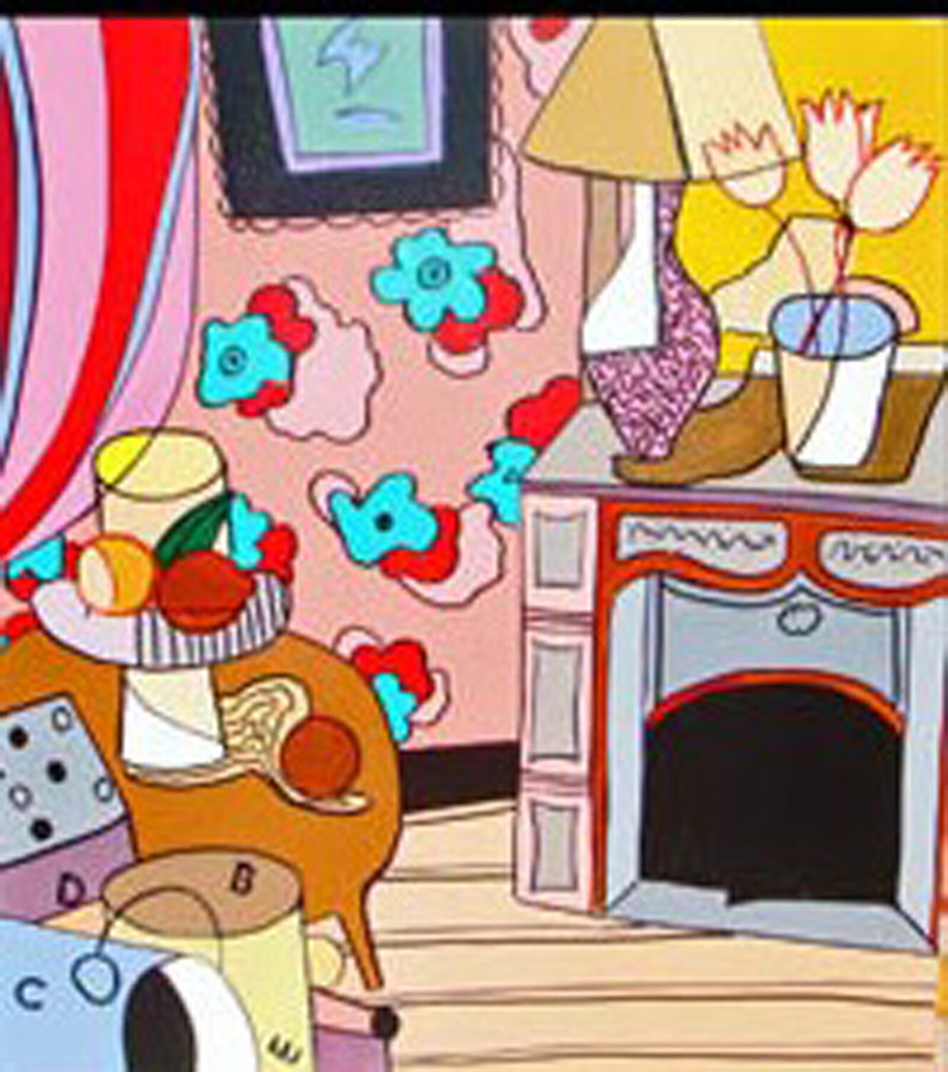 LA CHEMINEE jacqueline falcou kessas