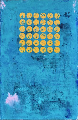 Bleu et Jaune von Farid BELLAL, Malerei kaufen auf Singulart
