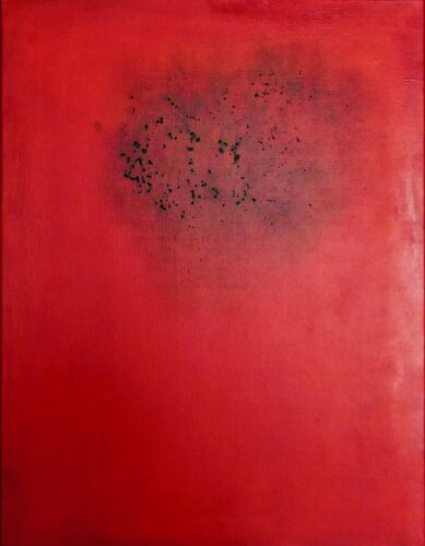 Rouge, noir von Farid BELLAL, Malerei kaufen auf Singulart