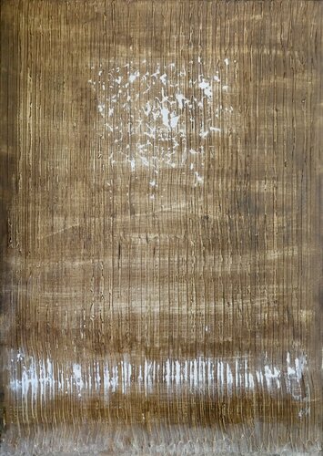 Blanc, Ocre van Farid BELLAL, Schilderij te koop op Singulart