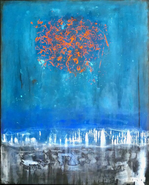 Bleu, orange Farid BELLAL