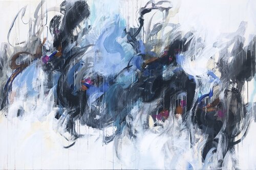 Dancing Shadows by Mykola Zorin, Painting for Sale on Singulart