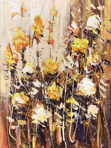 Bloom Rush par Mykola Zorin, Peinture en vente sur Singulart