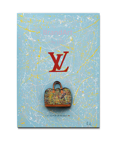 Fashion icon "Alma" on mint by Ralf List, Painting for Sale on Singulart