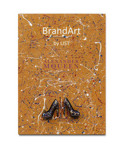 Shoe of rebellion: Ralf List ´s ode to McQueen ´s icon by Ralf List, Painting for Sale on Singulart