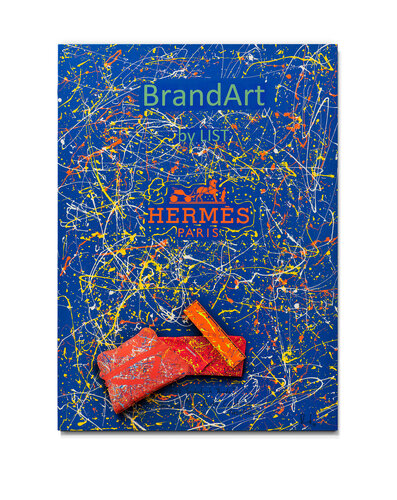 Hermés: tradition in vibrant colours by Ralf List, Painting for Sale on Singulart