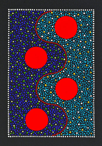 Flux et reflux von Françoise SUZANNE, Malerei kaufen auf Singulart
