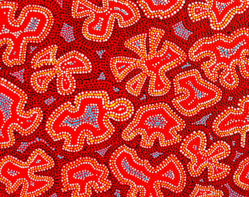 Roses du désert von Françoise SUZANNE, Malerei kaufen auf Singulart