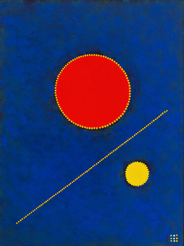 "Sous la voûte, les couleurs rêvent..." von Françoise SUZANNE, Malerei kaufen auf Singulart