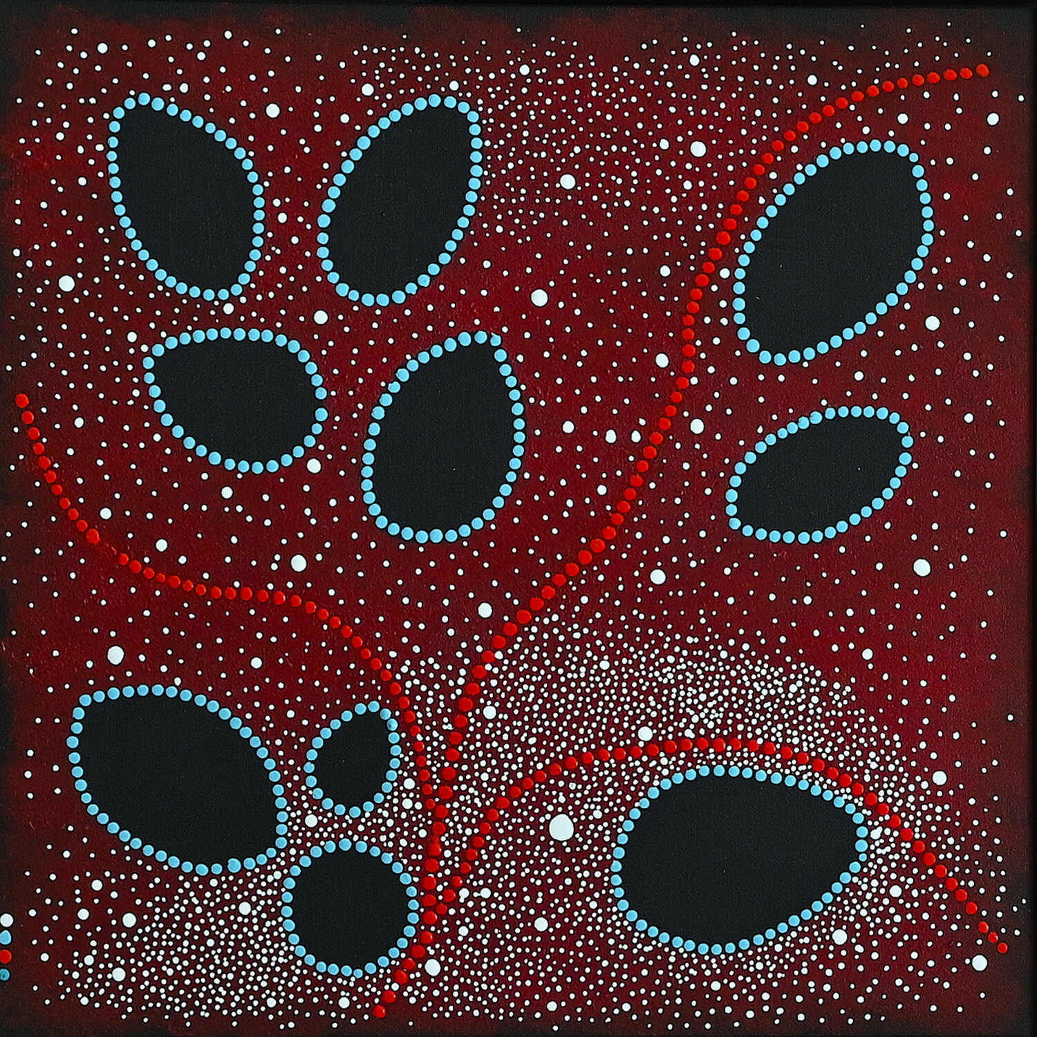 Champs noirs, ligne rouge Françoise SUZANNE