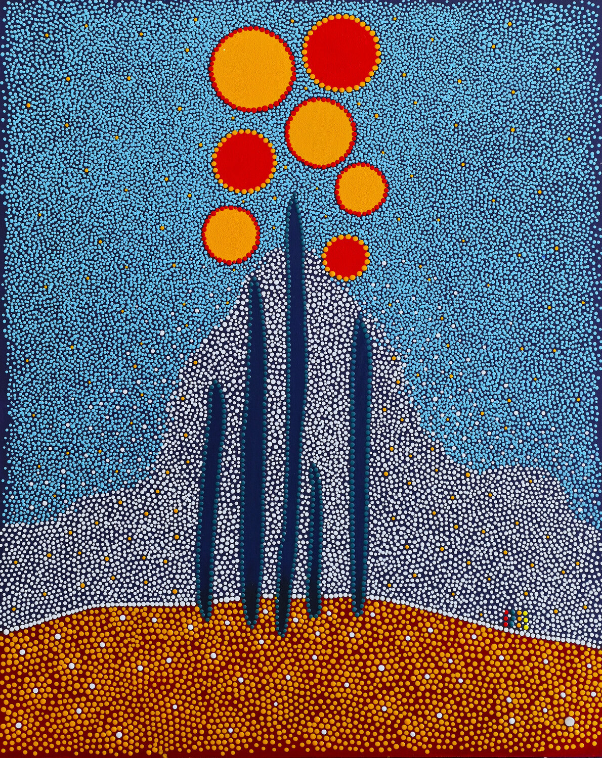Le seuil Françoise SUZANNE Original painting for sale