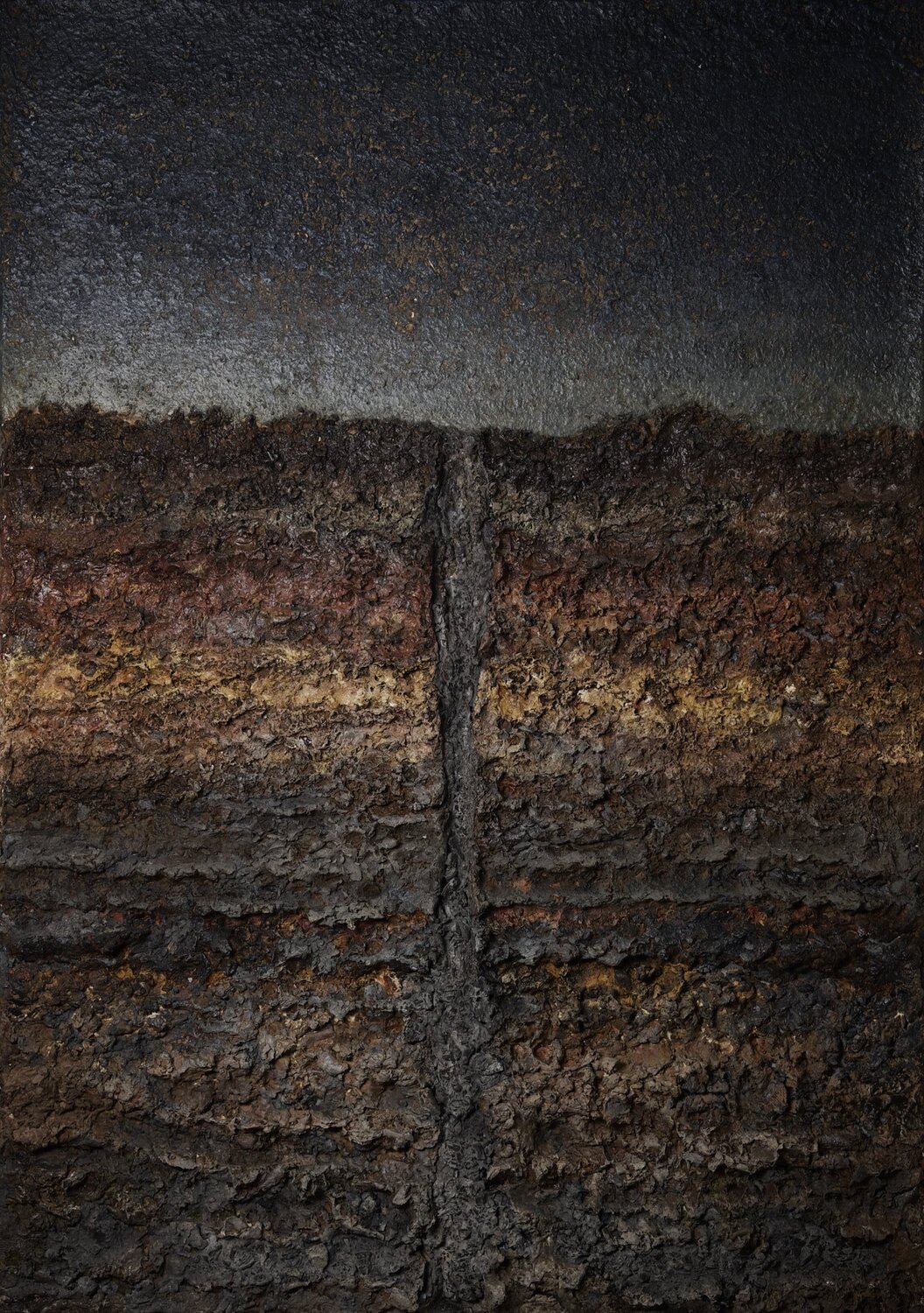 La Traversée — Sculptural Painting Natalia Tykhoniuk Originalgemälde zu verkaufen