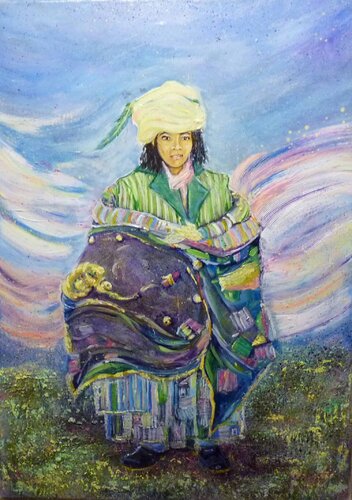 La chrysalide van Olivier Brossard, Schilderij te koop op Singulart