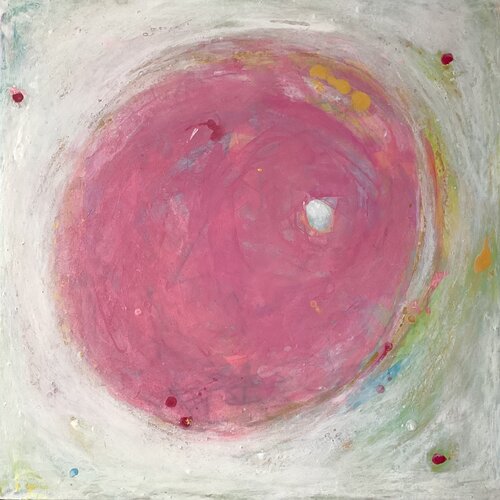 The Ancestors are holding you di Fabiola Weißhar, Pittura in vendita su Singulart