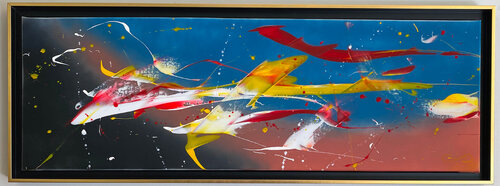 Interstellaire di Stéphane DANIEL, Pittura in vendita su Singulart