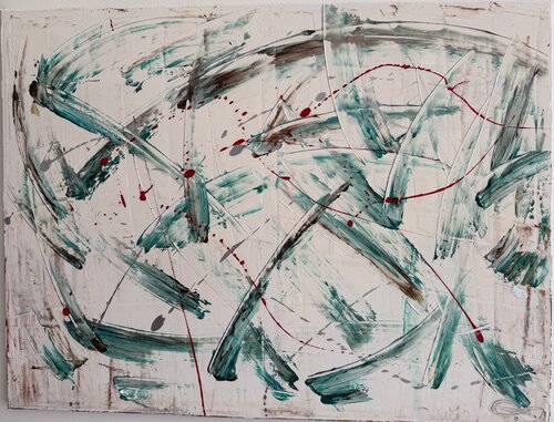 Eternelle Emeraude di Stéphane DANIEL, Pittura in vendita su Singulart