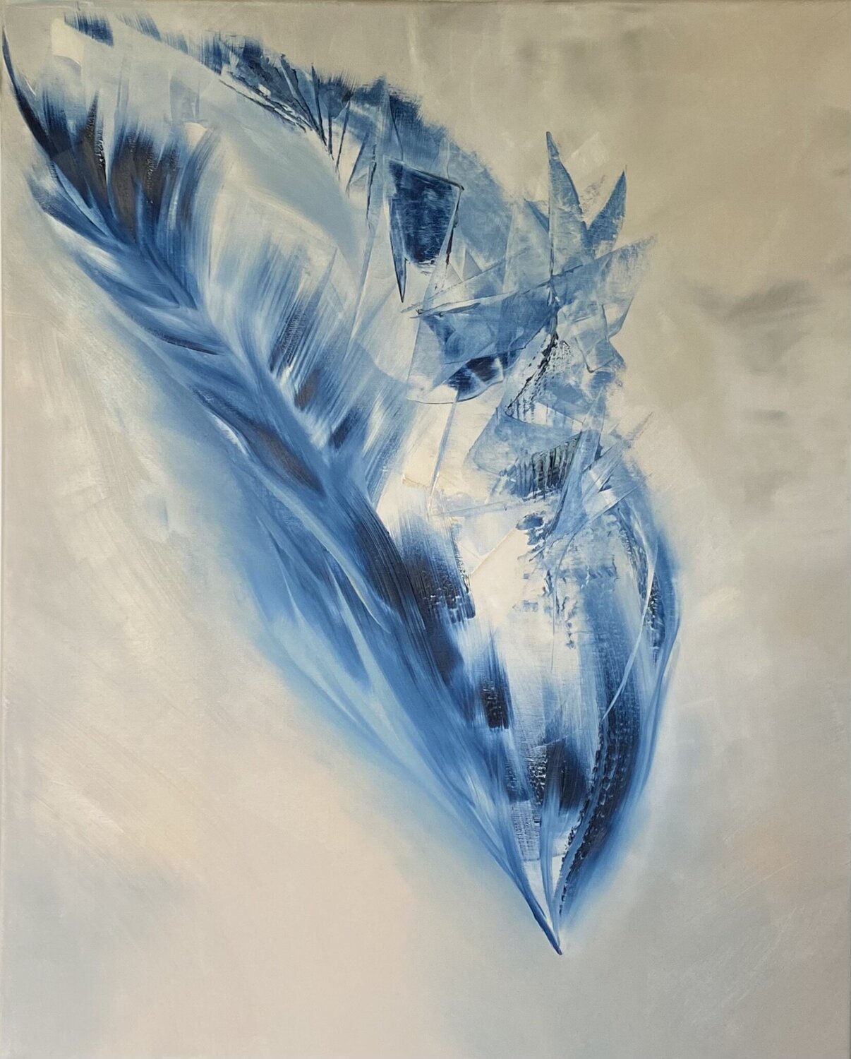 Frozen Heart Tatiana Frisch Originalgemälde zu verkaufen