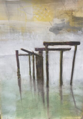 Steg van Vreni Knott, Schilderij te koop op Singulart