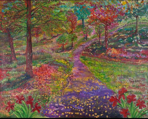 "Paradise" von Griselda Lechini, Malerei kaufen auf Singulart