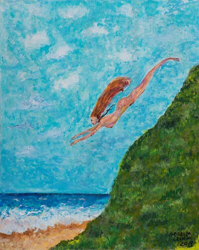 "Fearless" von Griselda Lechini, Malerei kaufen auf Singulart