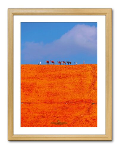 ORANGE DESERT by Takao Sakagami, 사진 for Sale on Singulart