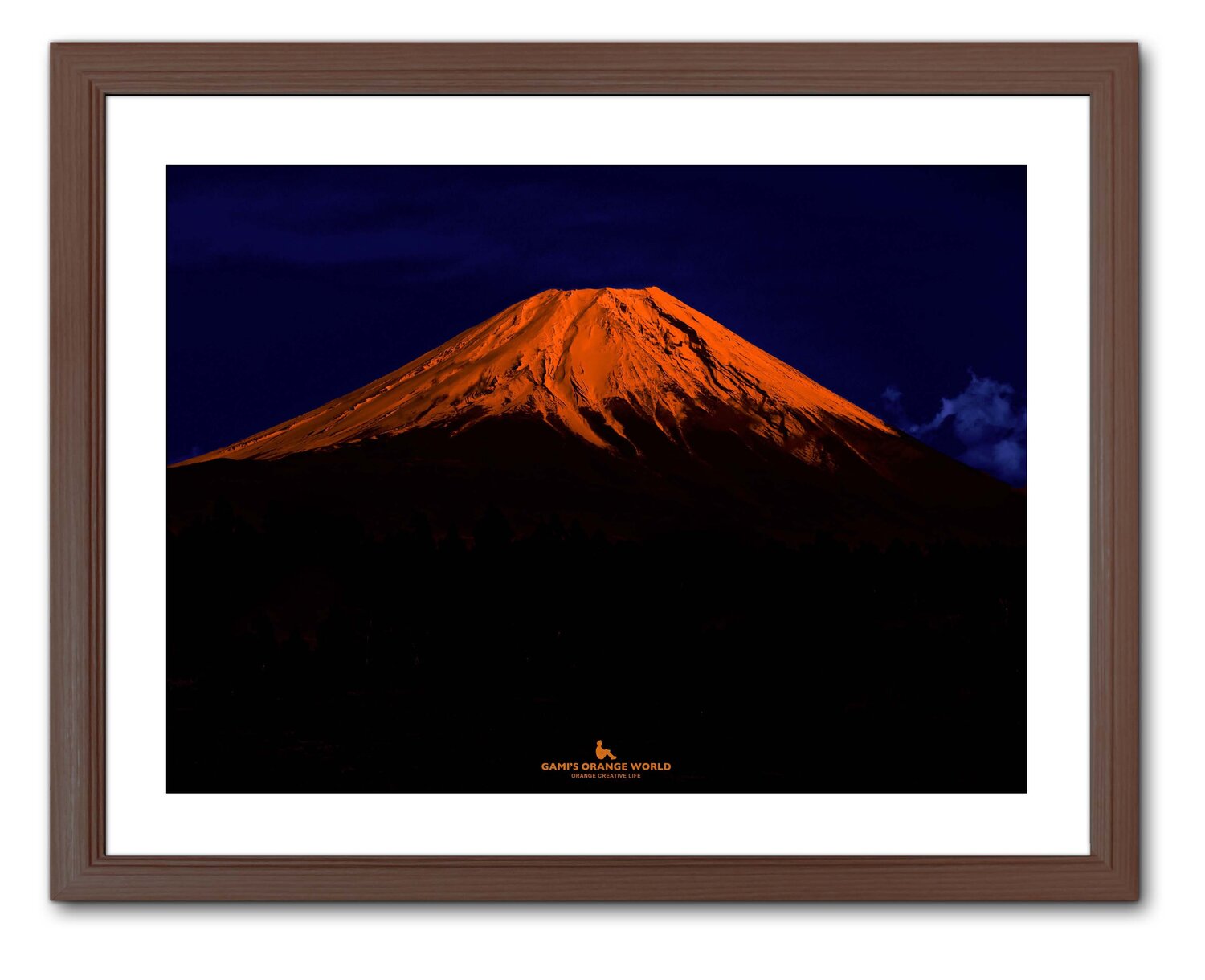 ORANGE FUJI MOUNTAIN Takao Sakagami
