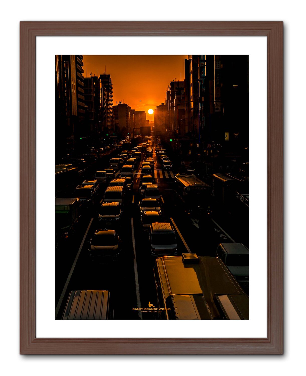 ONLY ORANGE ROAD TWICE A YEAR Takao Sakagami Photography for sale