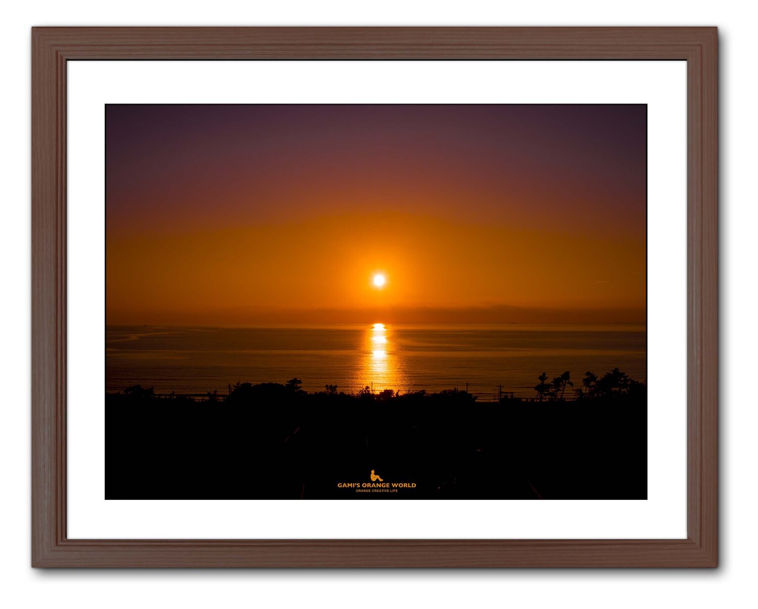 SUNSET ON THE IWAI COAST Takao Sakagami Fotografie te koop